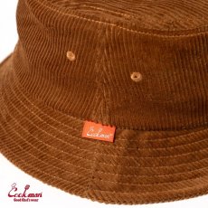 画像4: COOKMAN  バケットハット Bucket Hat Corduroy Brown (4)