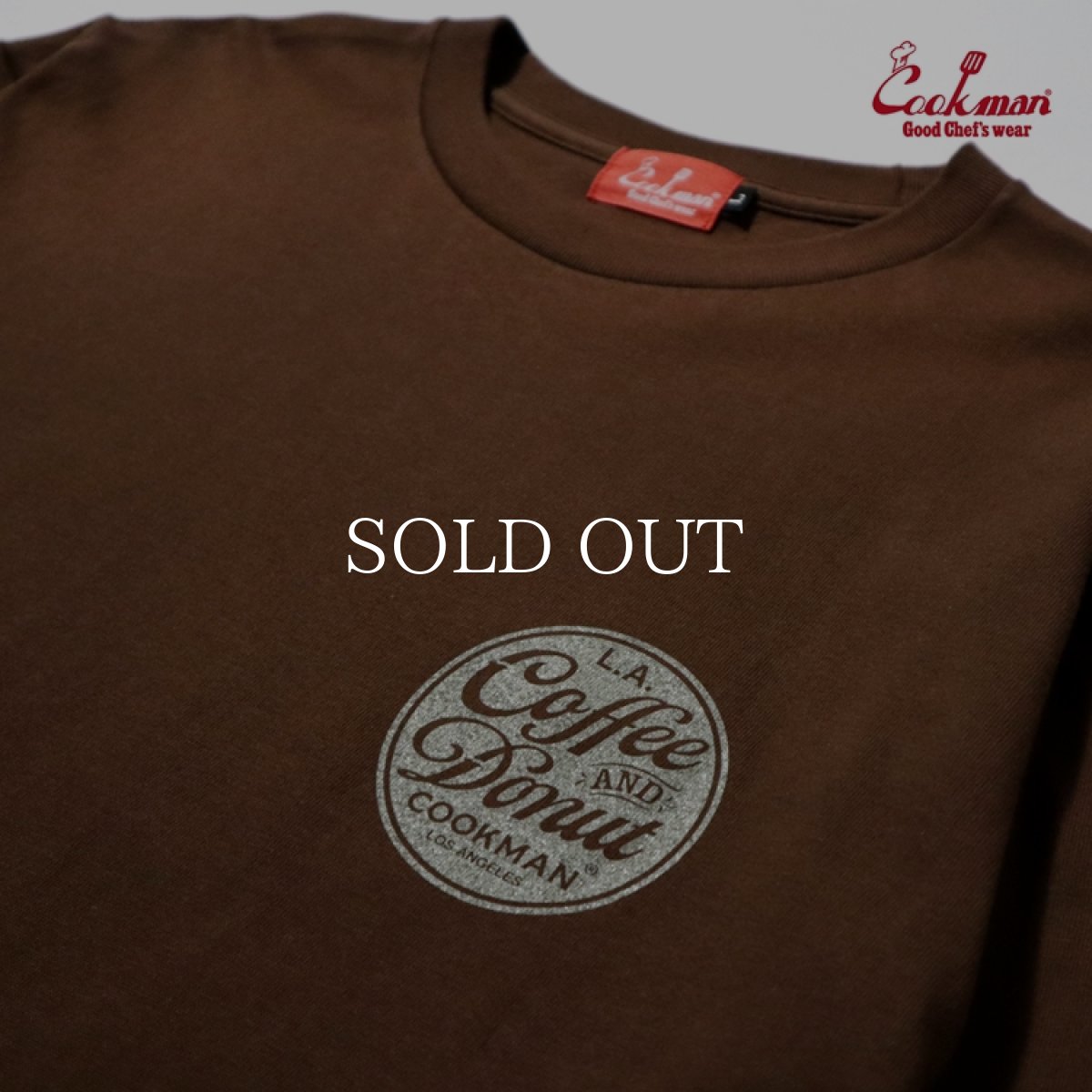 画像4: COOKMAN  ロングスリーブ Tシャツ Coffee & Donut (4)