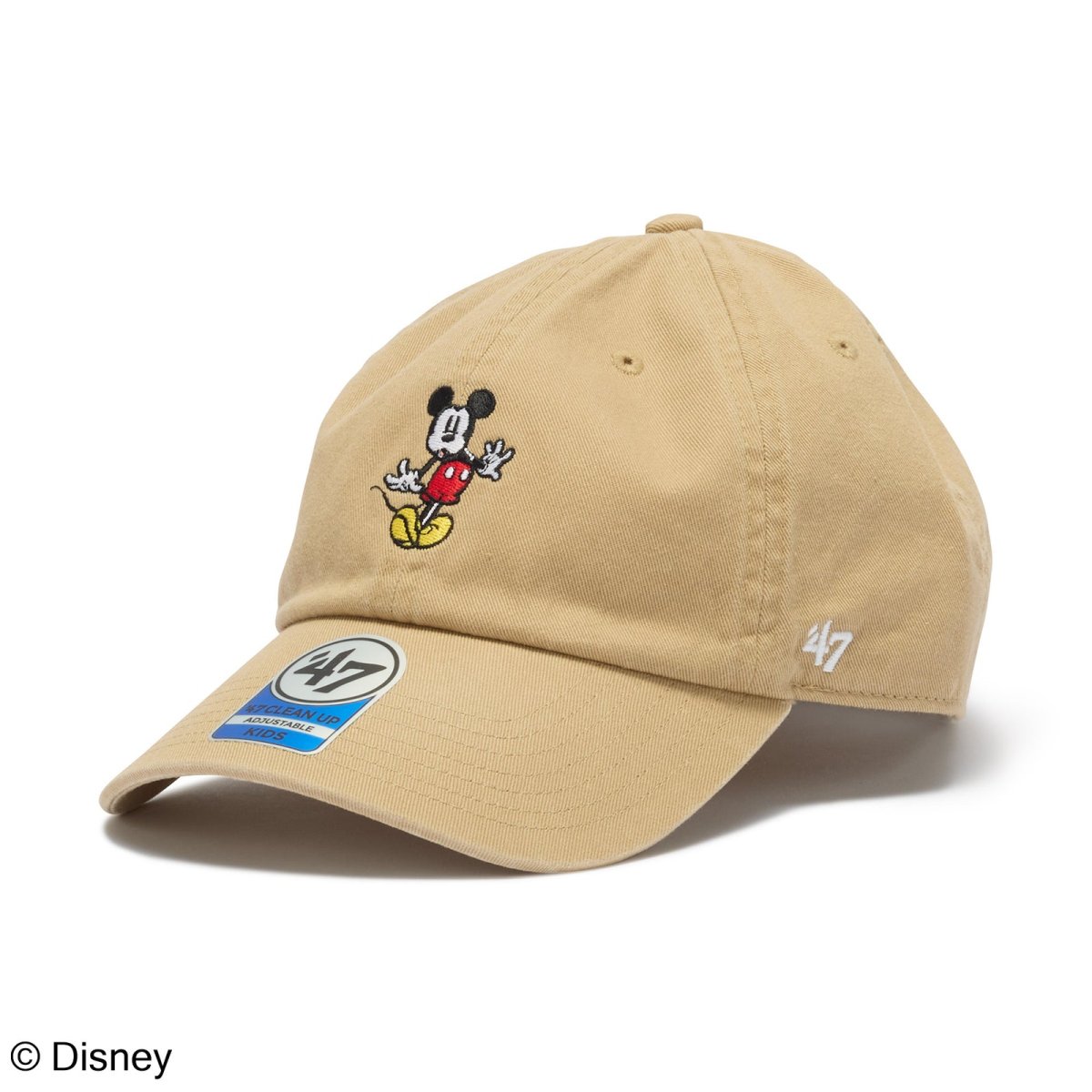 画像1: '47  ’47 キッズ クリーンナップ Disney ディズニー ミッキーマウス カーキ (1)