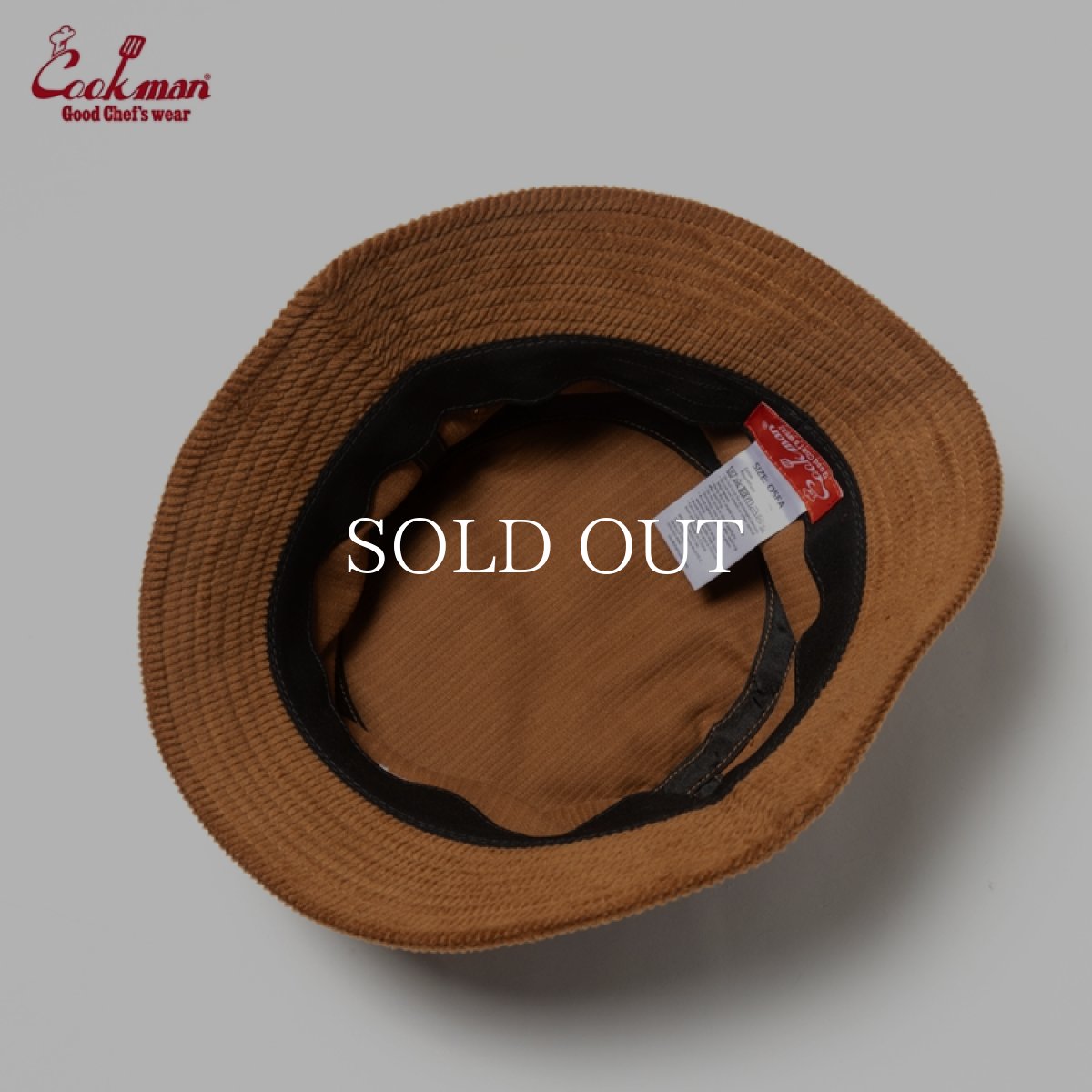 画像5: COOKMAN  バケットハット Bucket Hat Corduroy Brown (5)