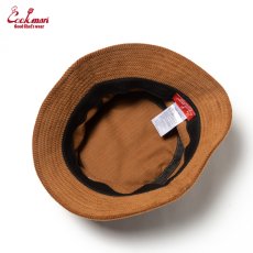 画像5: COOKMAN  バケットハット Bucket Hat Corduroy Brown (5)