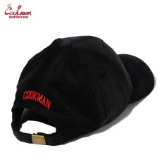 画像4: COOKMAN  キャップ Curve Brim Cap Corduroy Black (4)