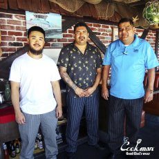 画像9: COOKMAN  シェフパンツ Chef Pants Semiwide Wabash Denim Black (9)