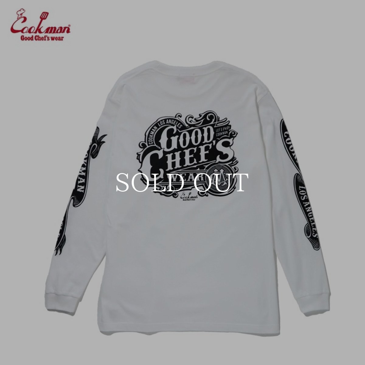 画像3: COOKMAN  ロングスリーブ Tシャツ Chocolate Package (3)