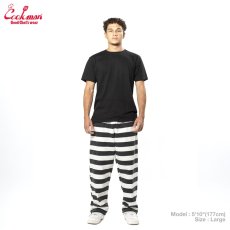 画像8: COOKMAN  シェフパンツ Chef Pants Semiwide11oz Washed Duck Canvas Border (8)