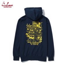 画像2: COOKMAN  フーディー Zip Hoodie TM paint Abbot Kinney (2)