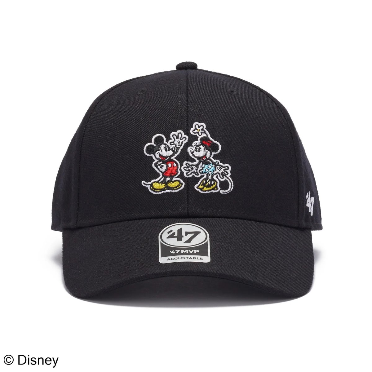 画像2: '47  ’47 エムブイピー Disney ディズニー ミッキーマウス ミニーマウス ブラック (2)