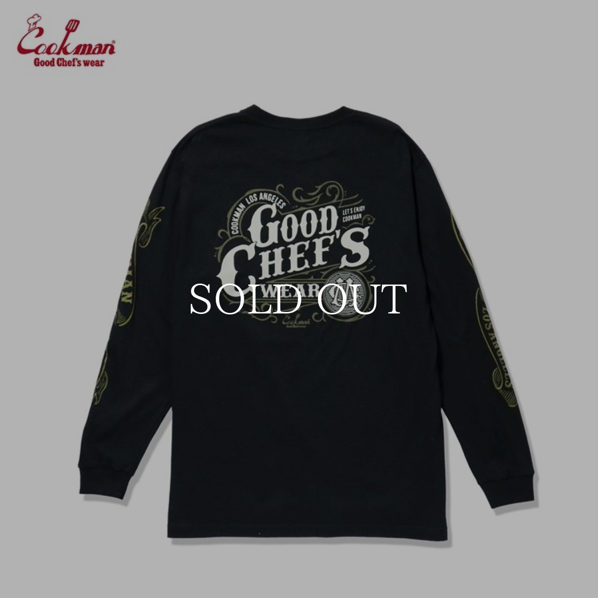 画像8: COOKMAN  ロングスリーブ Tシャツ Chocolate Package (8)