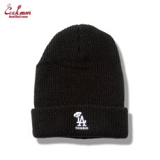 画像1: COOKMAN  ビーニー Beanie Chef Hat LA Black (1)