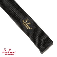 画像7: COOKMAN  シェフパンツ Chef Pants SemiwideBlack Belt Corduroy Black (7)
