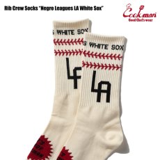 画像3: COOKMAN  ソックス Rib Crew Socks Negro Leagues LA White Sox (3)