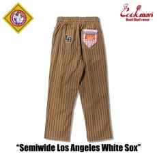 画像3: COOKMAN  シェフパンツ Chef Pants Semiwide Negro Leagues LA White Sox (3)