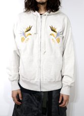 画像3: BOW WOW  SUKAJAN EMB ZIP HOODIE AGED (3)