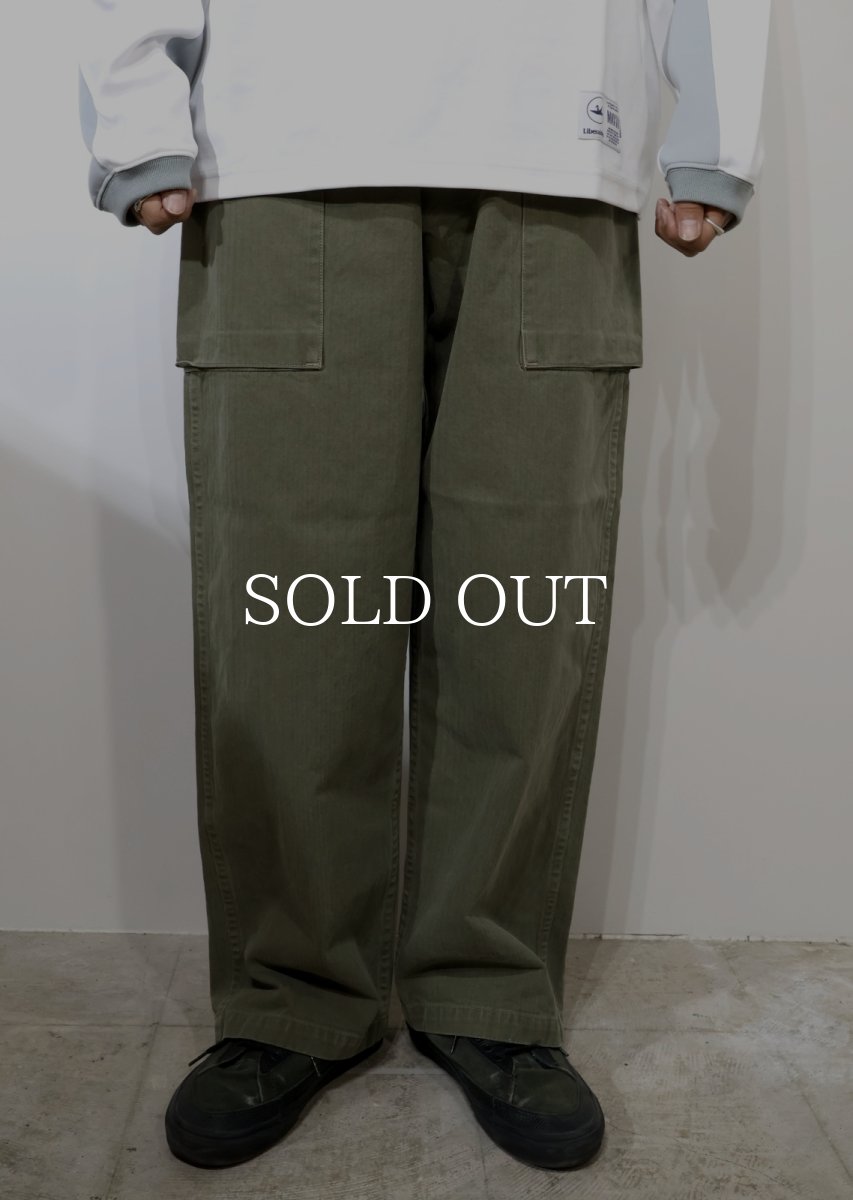 画像3: BOW WOW  USMC P-44 HBT TROUSERS AGED (3)