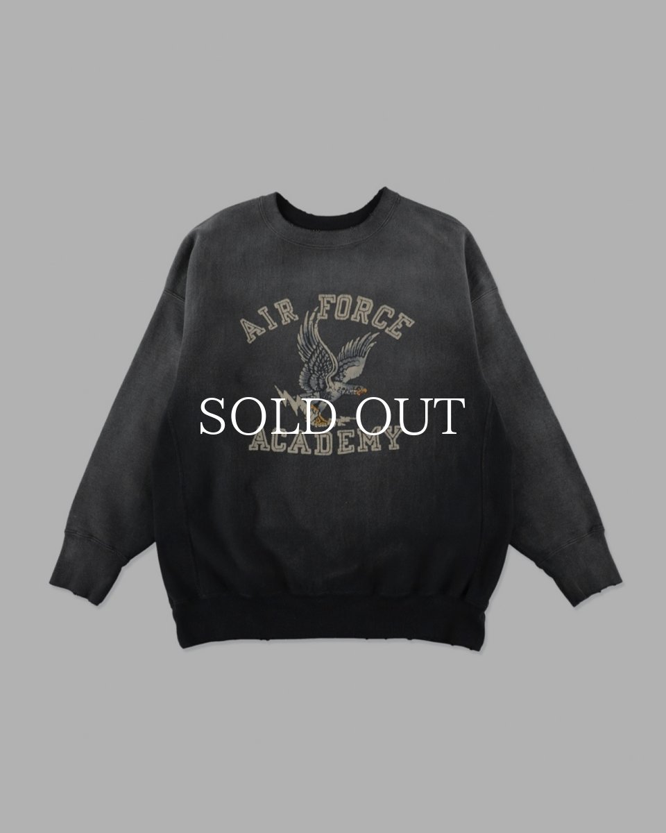 画像1: BOW WOW  U.S. AIR FORCE EAGLE SWEATSHIRT AGED (1)