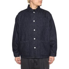 画像8: CALEE  VINTAGE REPRODUCT DENIM COVERALL ＜INDIGO＞ (8)