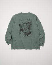 画像8: RADIALL  CHOJU GIGA - CREW NECK T-SHIRT L/S (8)
