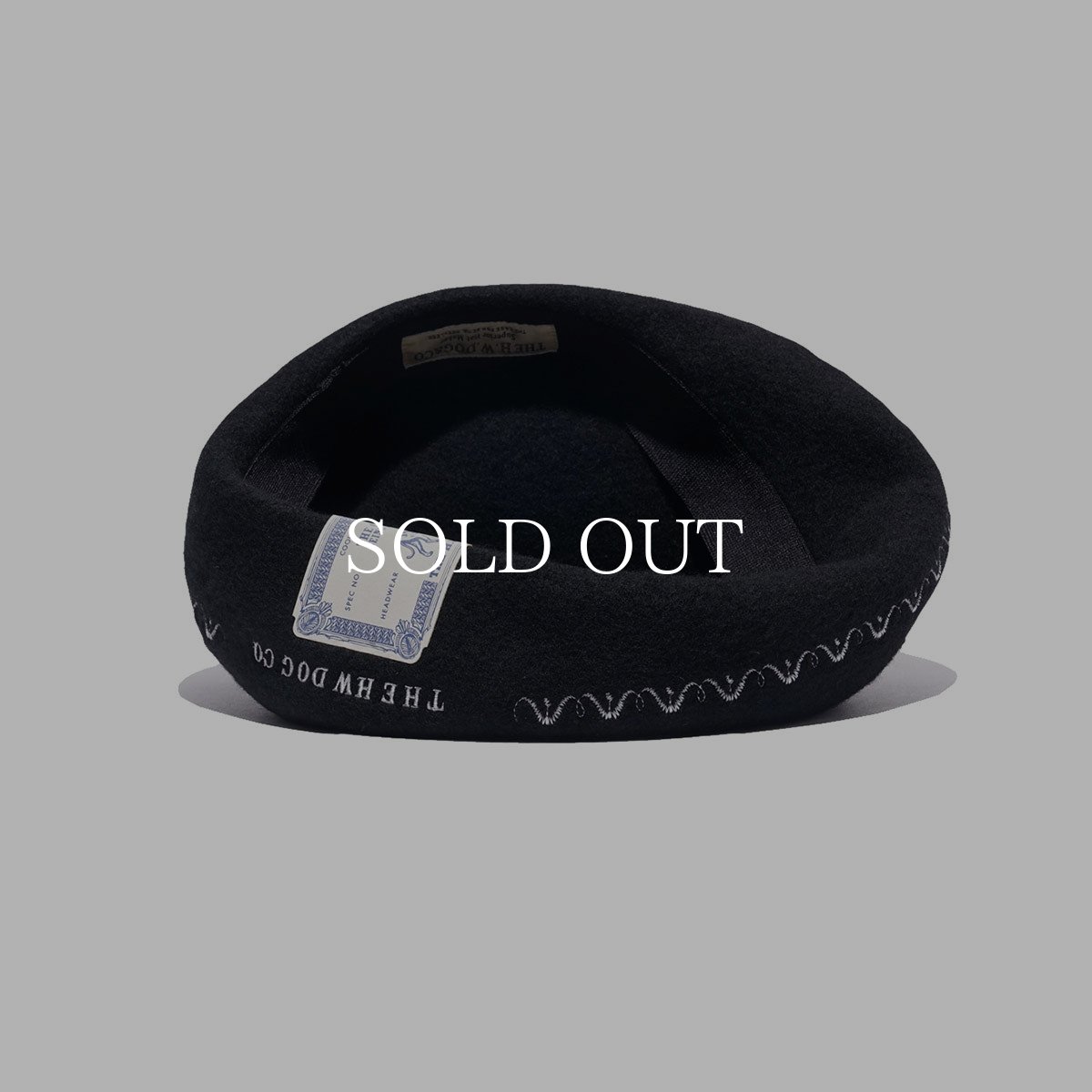 画像5: THE H.W.DOG&CO.  BERNINA PATTERN BERET (5)