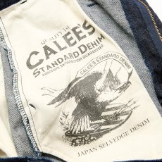 画像8: CALEE  VINTAGE REPRODUCT DENIM TUCK TROUSERS ＜INDIGO＞ (8)