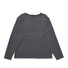 画像7: MINEDENIM  Marine Border Boatneck L/S T-SH (7)