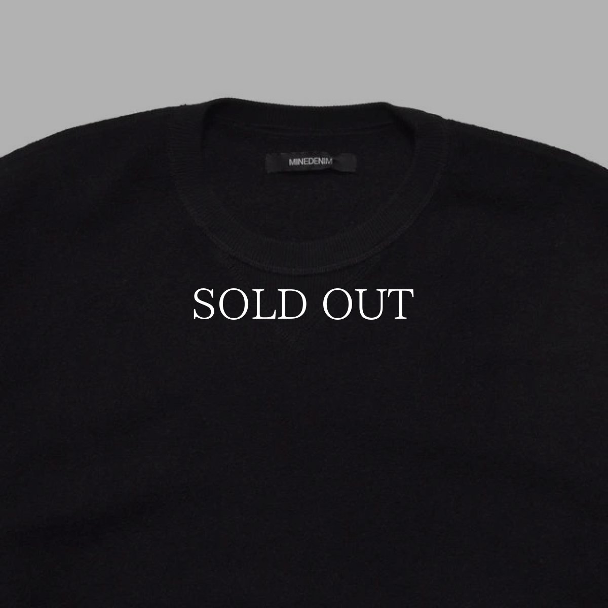 画像3: MINEDENIM  Wool Pile Crewneck Pullover (3)