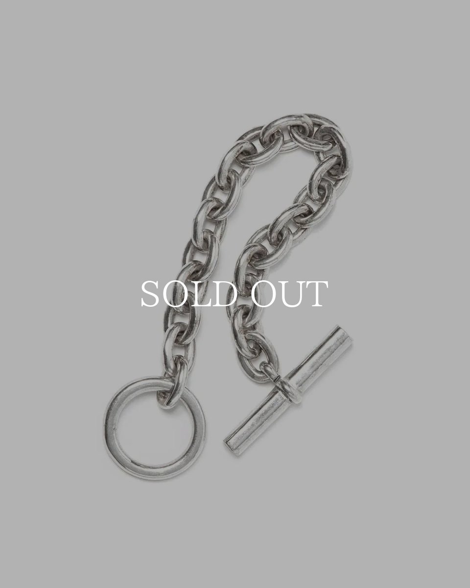 画像1: nonnative  DWELLER CHAIN BRACELET 925 SILVER by END (1)