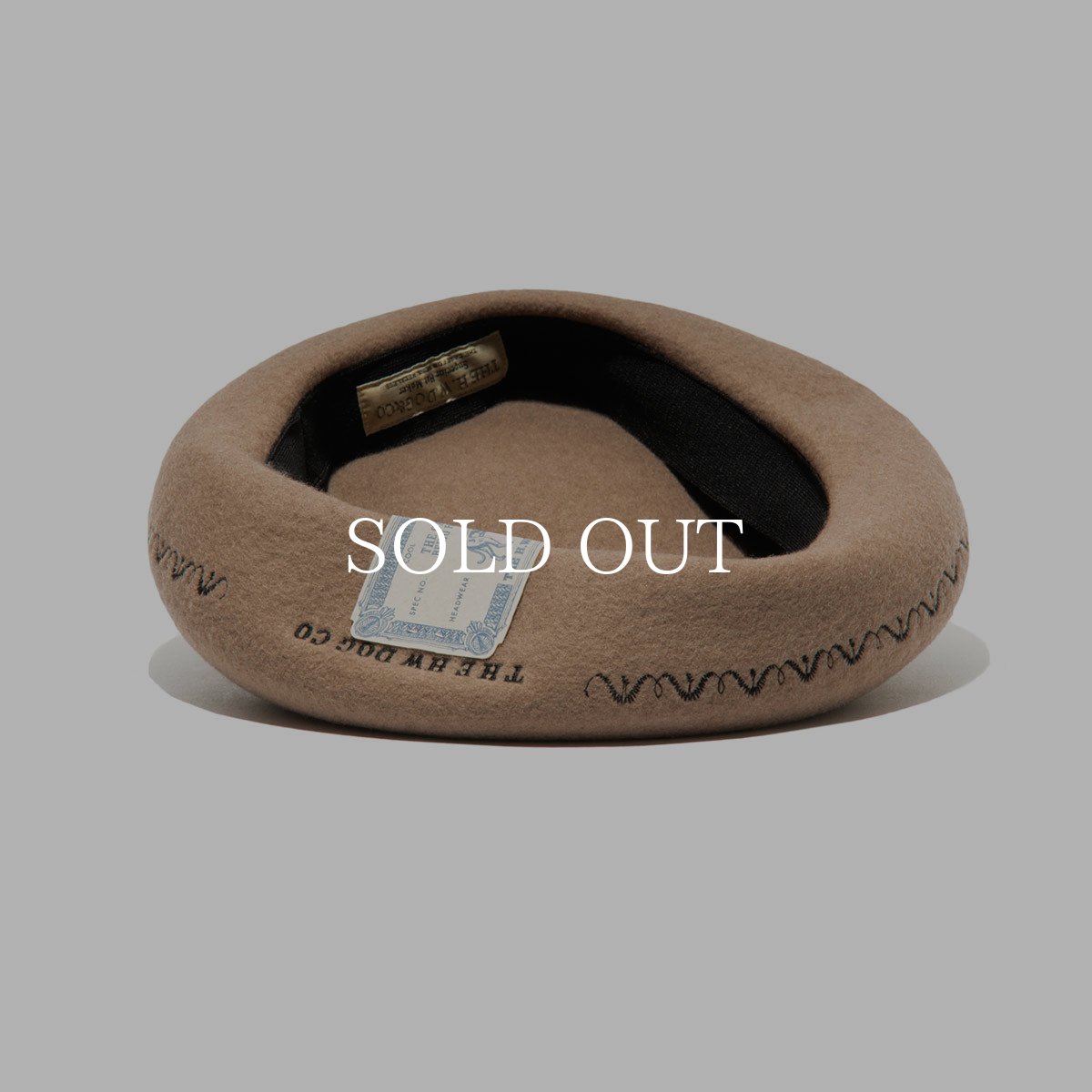 画像10: THE H.W.DOG&CO.  BERNINA PATTERN BERET (10)