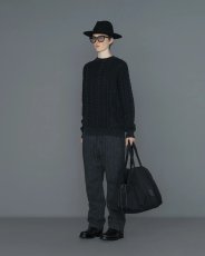 画像3: nonnative  MARINER PULLOVER ARAN SWEATER COTTON YARN (3)