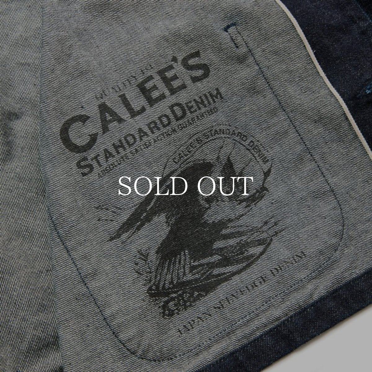 画像6: CALEE  VINTAGE REPRODUCT DENIM COVERALL ＜INDIGO＞ (6)