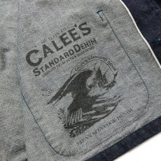 画像6: CALEE  VINTAGE REPRODUCT DENIM COVERALL ＜INDIGO＞ (6)