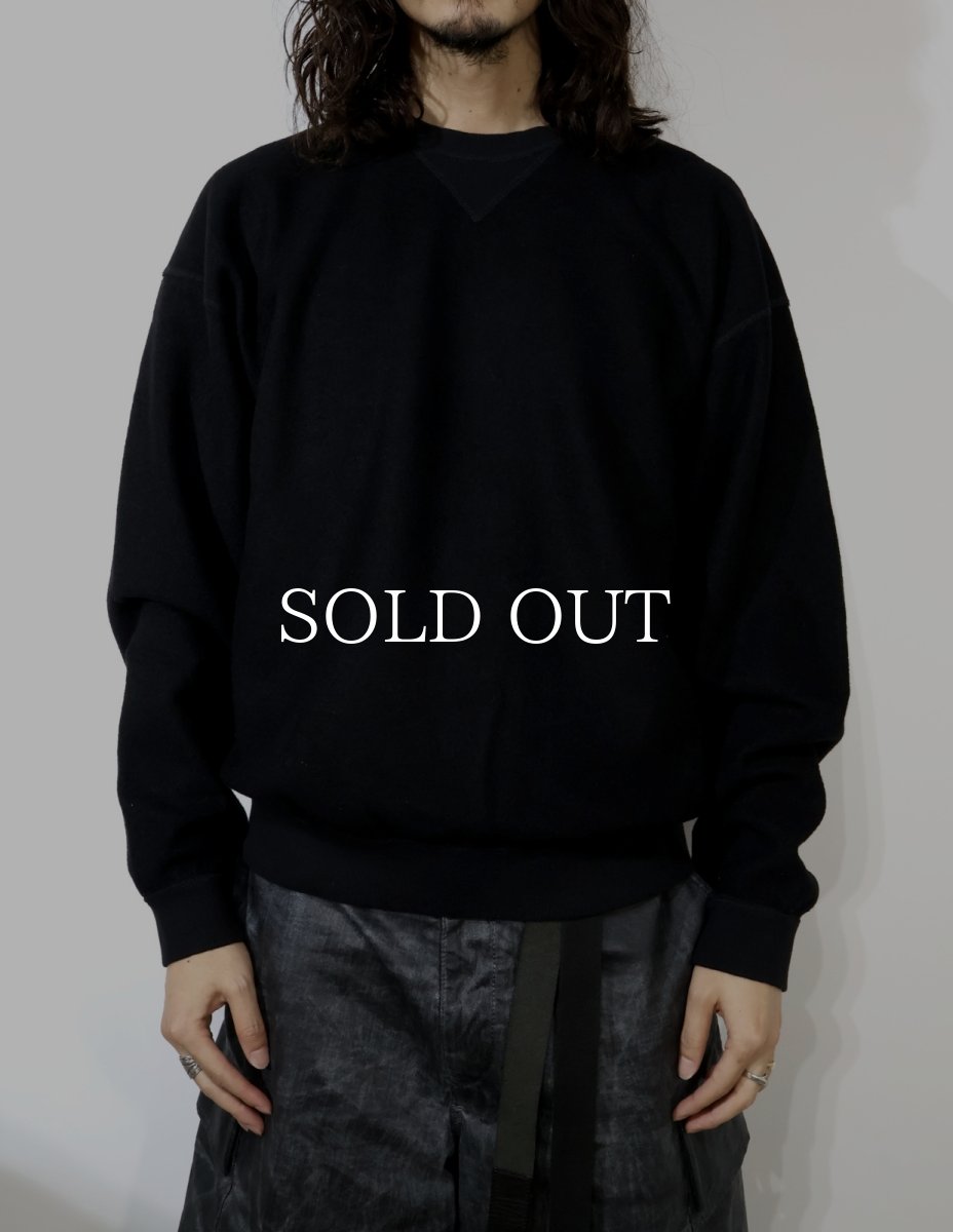 画像7: MINEDENIM  Wool Pile Crewneck Pullover (7)