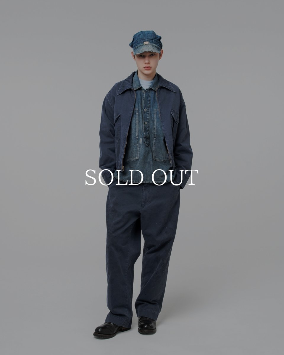 画像3: BOW WOW  US ARMY M-35 DENIM JACKET AGED (3)