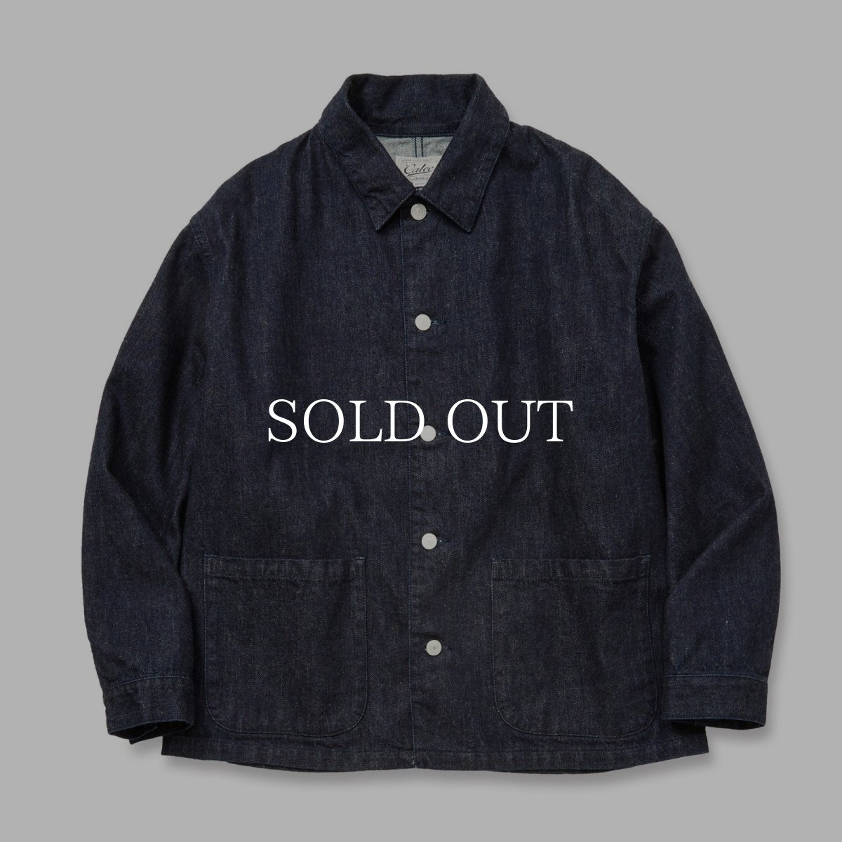画像1: CALEE  VINTAGE REPRODUCT DENIM COVERALL ＜INDIGO＞ (1)