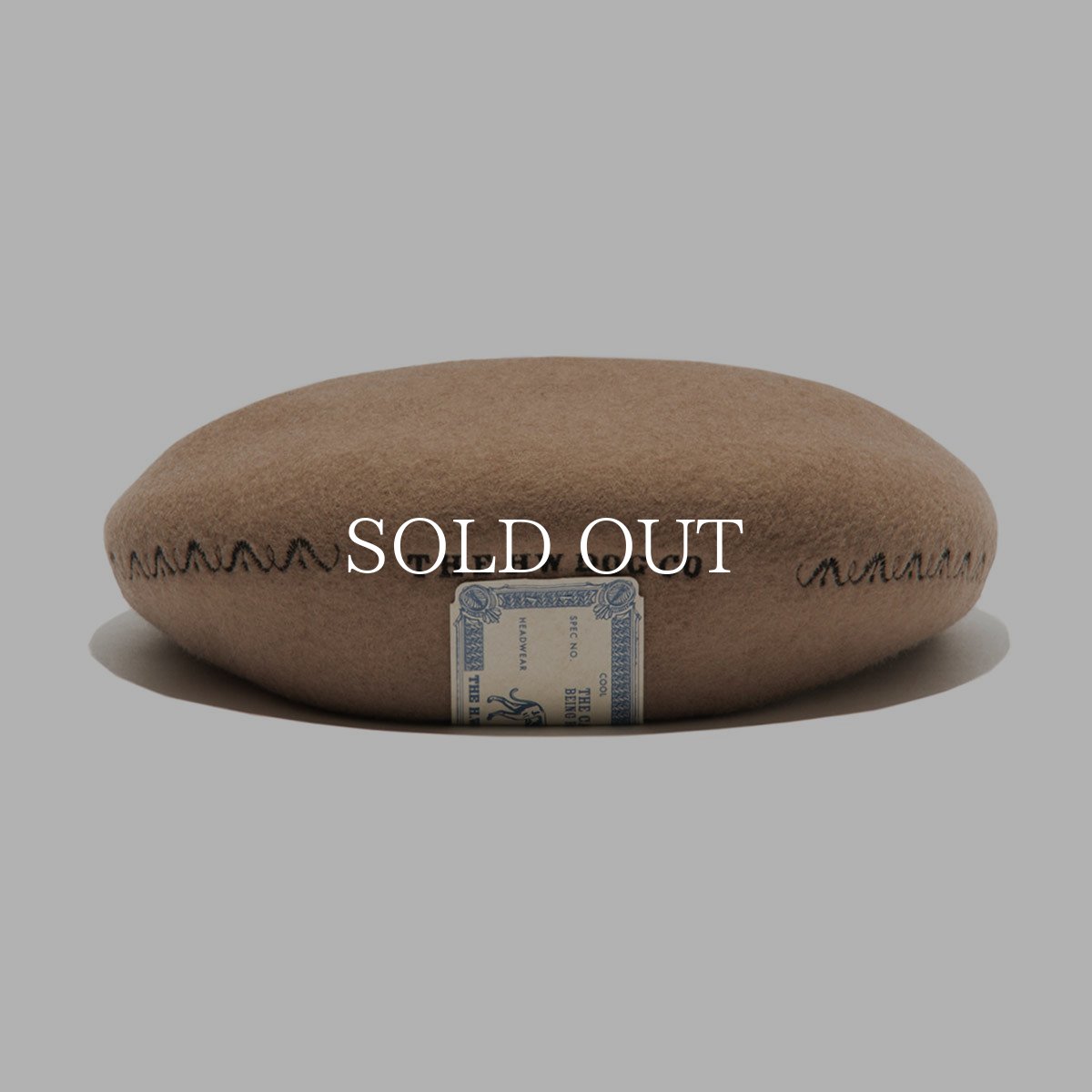 画像8: THE H.W.DOG&CO.  BERNINA PATTERN BERET (8)