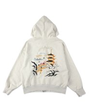 画像2: BOW WOW  SUKAJAN EMB ZIP HOODIE AGED (2)