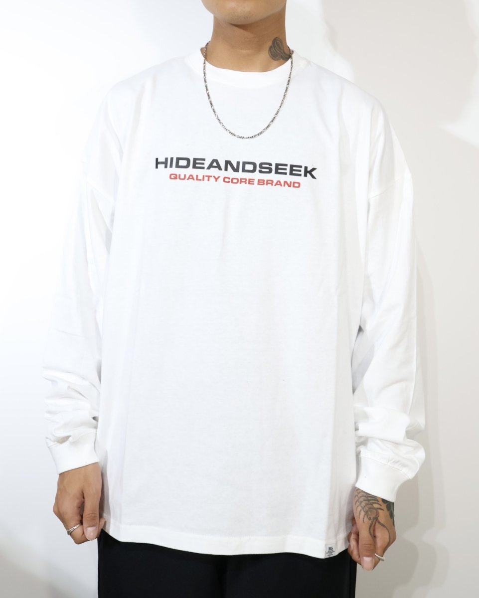 画像5: HideandSeek  Sports Logo L/S Tee (Loose Fit) (5)