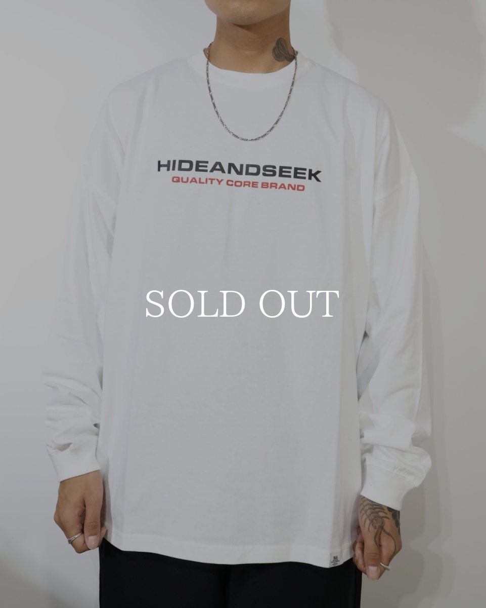 画像5: HideandSeek  Sports Logo L/S Tee (Loose Fit) (5)