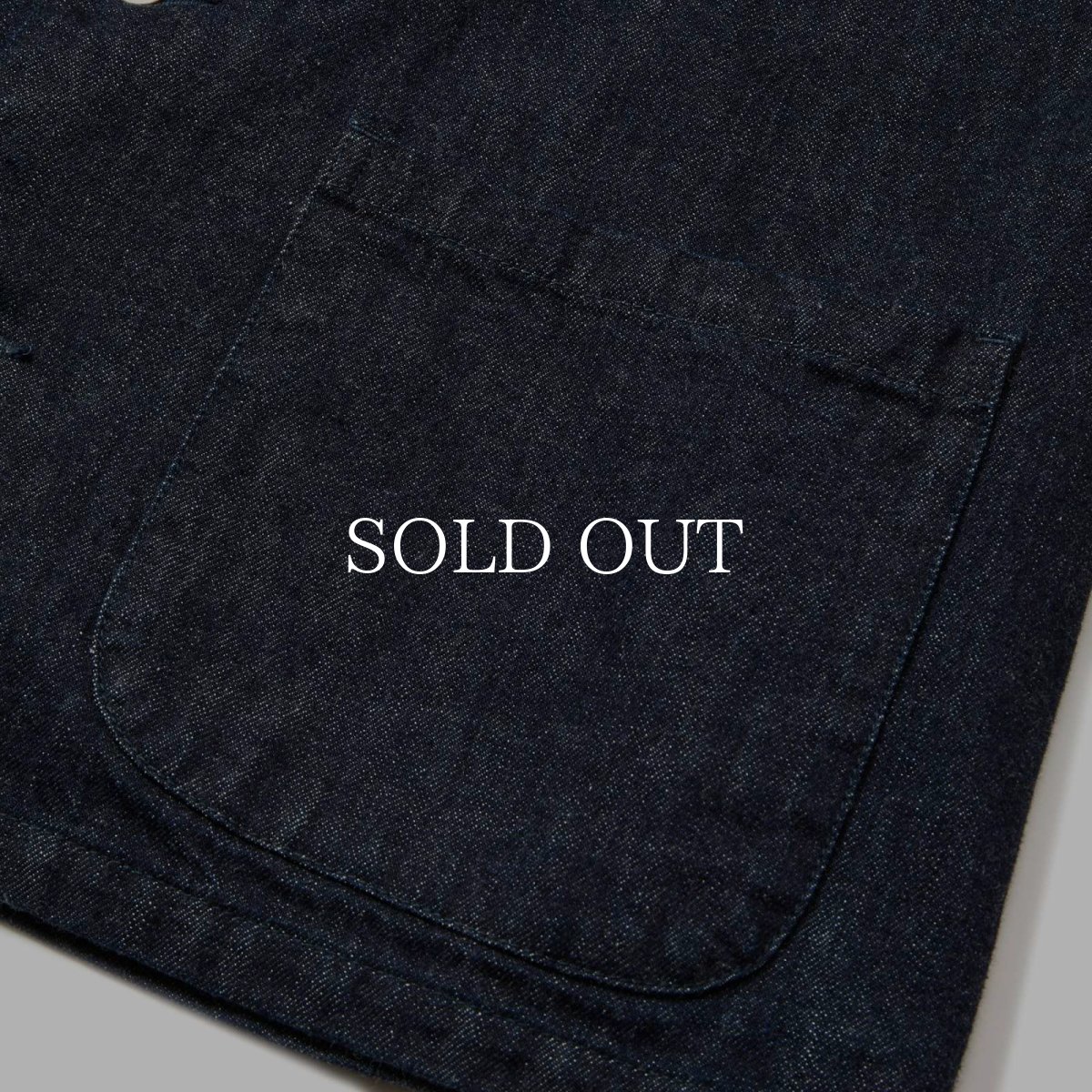 画像5: CALEE  VINTAGE REPRODUCT DENIM COVERALL ＜INDIGO＞ (5)