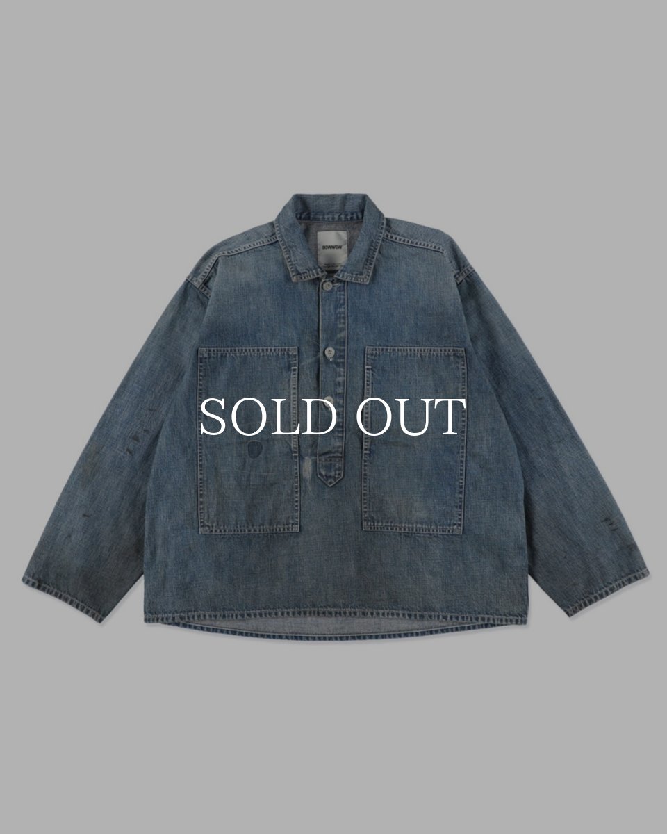 画像1: BOW WOW  US ARMY M-35 DENIM JACKET AGED (1)