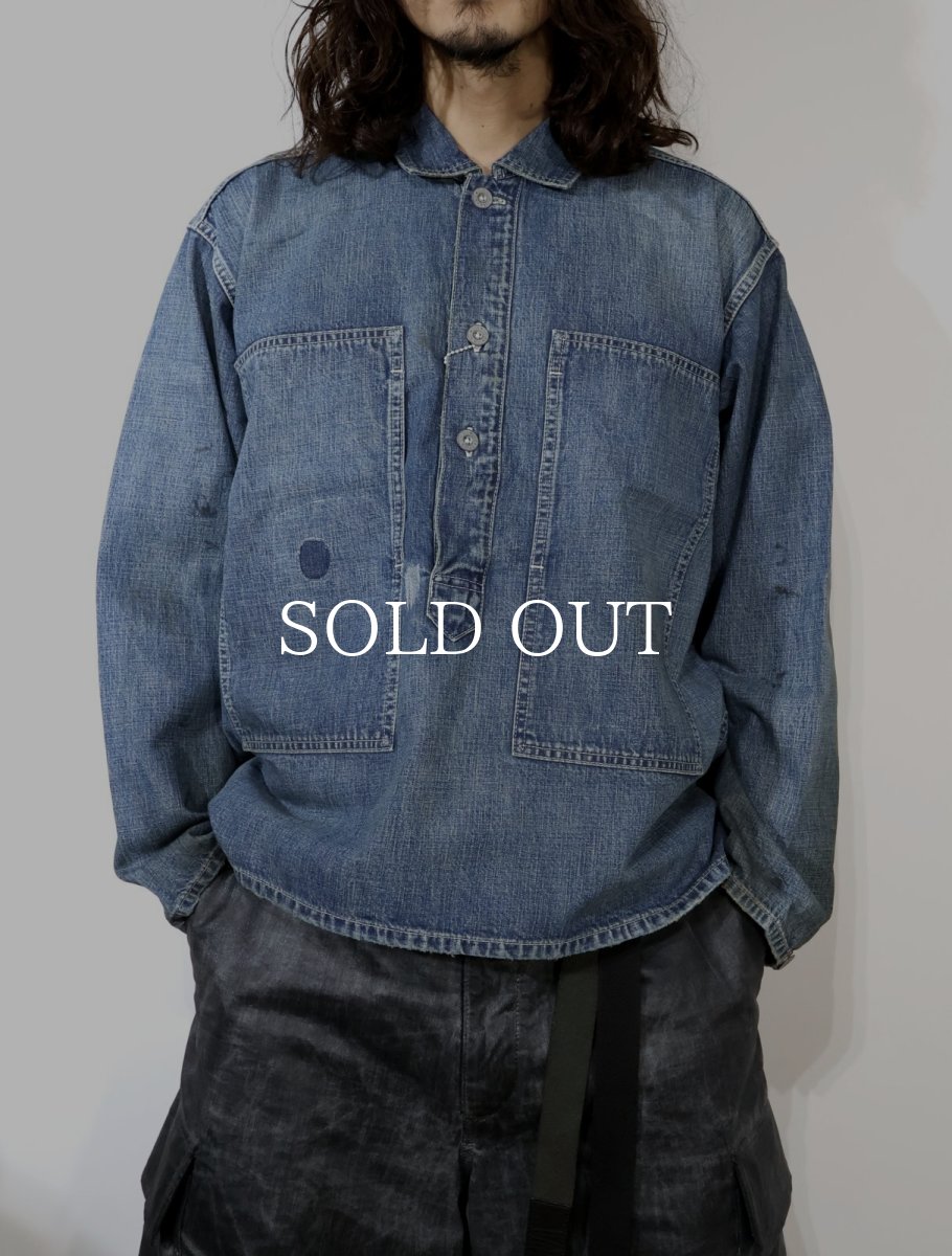 画像4: BOW WOW  US ARMY M-35 DENIM JACKET AGED (4)