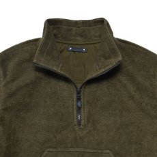 画像4: MINEDENIM  Melton Boa Half zip Pullover Blouson (4)