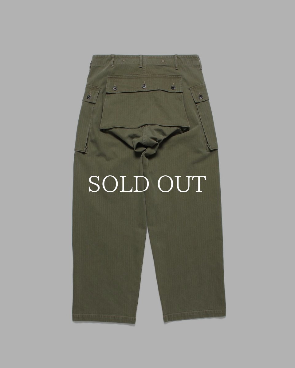 画像2: BOW WOW  USMC P-44 HBT TROUSERS AGED (2)