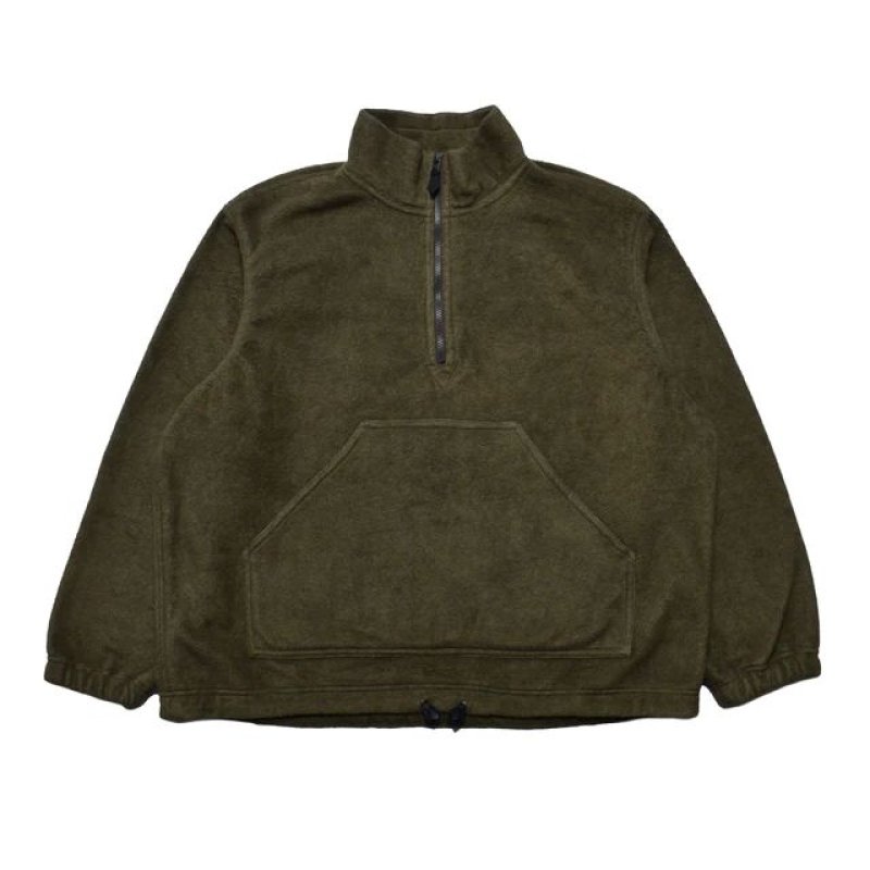 MINEDENIM Melton Boa Half zip Pullover Blouson 2509-9001 公式通販