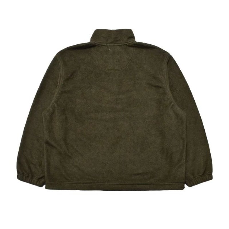 MINEDENIM Melton Boa Half zip Pullover Blouson 2509-9001 公式通販