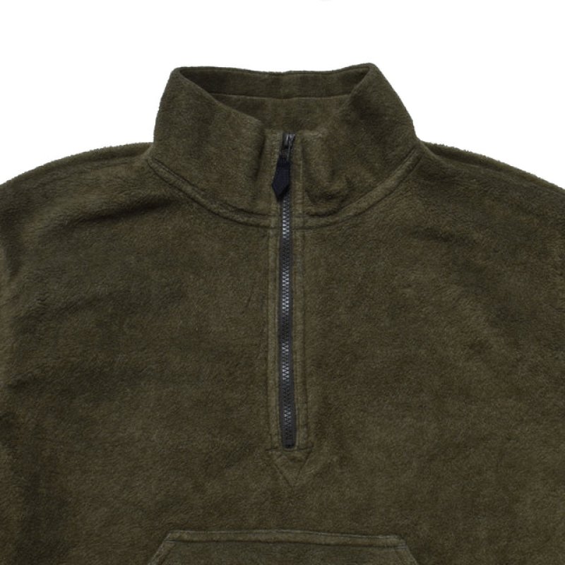 MINEDENIM Melton Boa Half zip Pullover Blouson 2509-9001 公式通販