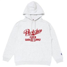 画像1: PORKCHOP GARAGE SUPPLY  SCRIPT COLLEGE HOODIE (1)