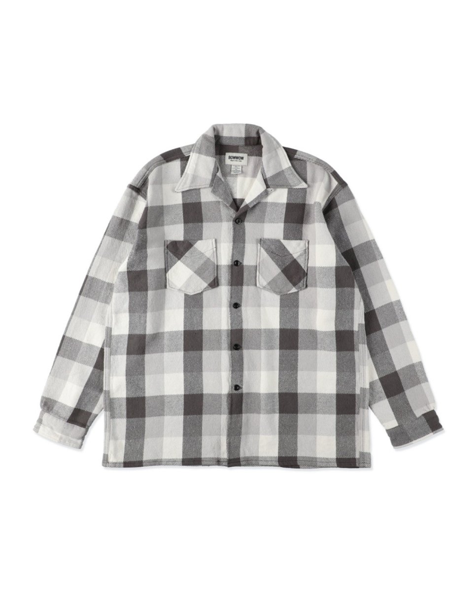 画像1: BOW WOW  CHECK FLANNEL SHIRT (1)