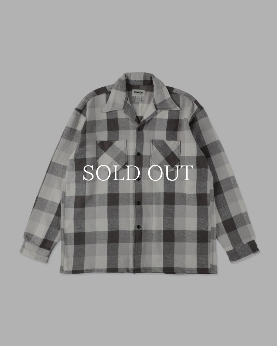 画像1: BOW WOW  CHECK FLANNEL SHIRT (1)