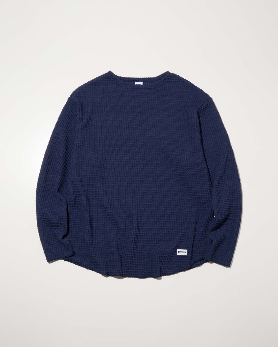 画像5: RADIALL  BIG WAFFLE - BOAT NECK T-SHIRT L/S (5)