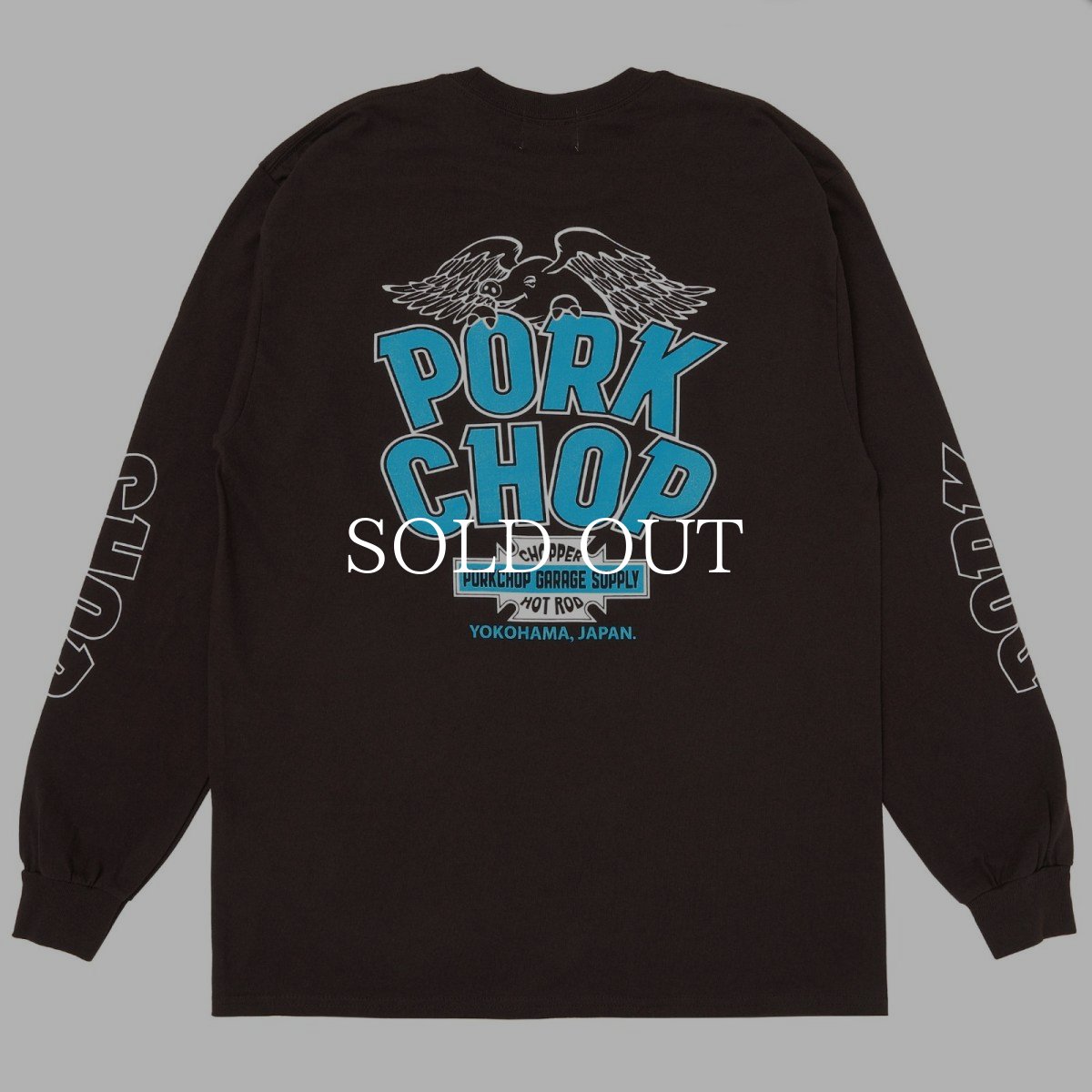 画像1: 決済専用 9月25日 	平田　貴美専用 PORKCHOP GARAGE SUPPLY WP BIG LOGO L/S TEE  [P0457] (1)